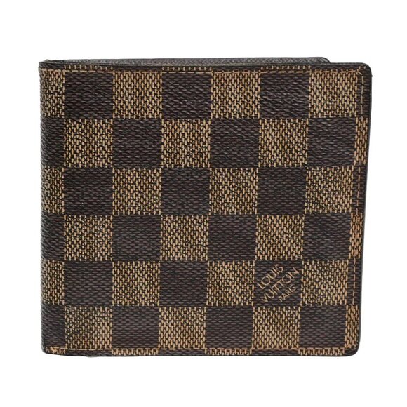 AUTHENTICITY GUARANTEED LOUIS VUITTON Portefeuille Marco Bifold Wallet - Picture 1 of 13
